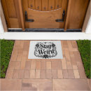 Search for gothic doormats Black