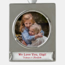 Search for gigi ornaments For her