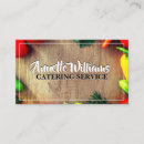 Search for catering business cards Professional
