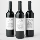 Search for table number wine labels Black and white