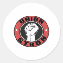 Search for labor union stickers Solidarity