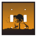 Search for african light switch covers Giraffe