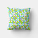 Search for green and gray pillows Geometric