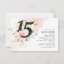 Search for modern quinceanera invitations Floral