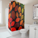 Search for autumn shower curtains Pattern