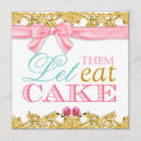 Search for let them eat cake invitations birthday