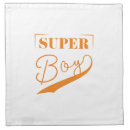 Search for navy and orange napkins Boy