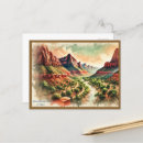 Search for zion national park postcards Matching family tourist trip