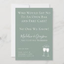 Search for funny wedding save the dates Free drinks