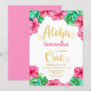 Search for hibiscus birthday invitations Summer