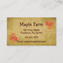 Search for maple leaf business cards Country
