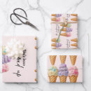 Search for ice cream wrapping paper Summer