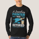 Search for house painter tshirts Retired