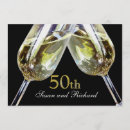 Search for toast wedding invitations 50th