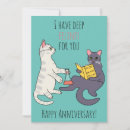 Search for cat anniversary cards Illustration