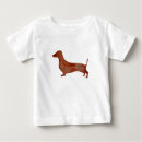 Search for dachshund baby shirts dog