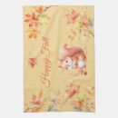 Search for squirrel kitchen towels Autumn leaves