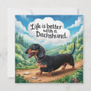 Search for ladies golf cards Dachshund bumper stikers