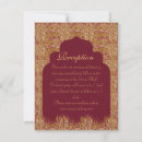 Search for indian wedding reception invitations Modern
