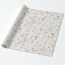 Search for flower wrapping paper Botanical bloom greenery pattern