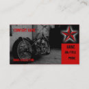 Search for motorcycle business cards Chopper