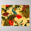 Search for vintage peacock posters Floral