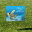 Search for turtle outdoor signs Baby shower