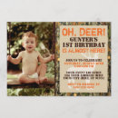 Search for deer hunting birthday invitations Camo