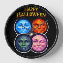 Search for moon face clocks Halloween