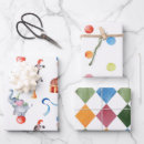 Search for carnival wrapping paper Watercolor