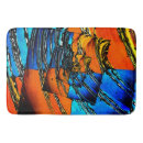 Search for blue and orange bath mats Vibrant