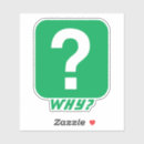 Search for question mark stickers Riddle