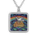 Search for stained glass necklaces Religious