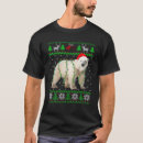 Search for polar bear christmas tshirts Ugly
