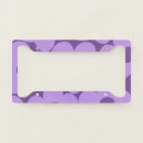 Search for purple lavender license plate frames Pattern