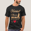 Search for 3 year anniversary tshirts Married