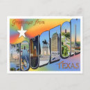 Search for vintage texas postcards Large letter