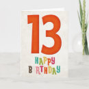 Search for 13th birthday cards Teen