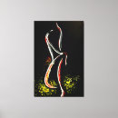 Search for black white woman canvas prints Lady