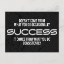Search for motivational quotes for work postcards Success