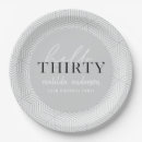 Search for 30th birthday plates Colorful