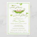 Search for two peas in a pod invitations Adorable