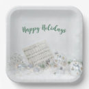 Search for gold and silver christmas plates Festive