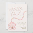 Search for pink pearl invitations Is on the way