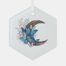 Search for blue butterfly ornaments Vibrant