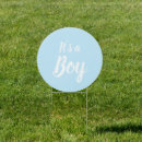 Search for gender reveal outdoor signs It's a boy