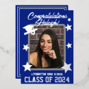 Search for silver and blue graduation invitations Party