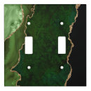 Search for emerald green gold plates Agate