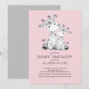 Search for giraffe baby girl shower invitations Modern