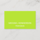 Search for lime green business cards Bold